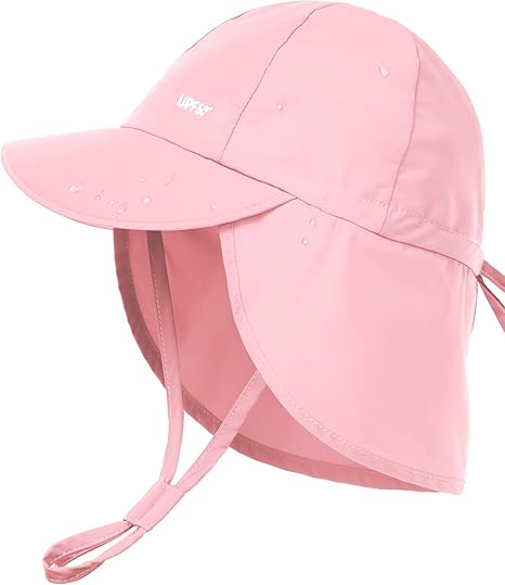 Trailhex Baby Sun Hat with Neck Flap UPF 50+ Adjustable Baby Boys Girls Summer Beach Hat for Traveling Swim Hat